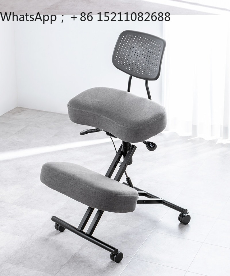 Ergonomic Office Chair - LLY オフィスチェア、人間工学に基づいた姿勢矯正チェア、ニーリングチェア、モンキーチェア、長時間座っても快適なチェア、脚を乗せて座れるチェア。