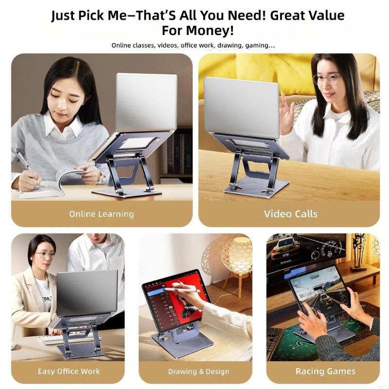 Q6PA デスク用ノートパソコンスタンド、ホームオフィス、学 - Home Office Work Table のレビューと価格