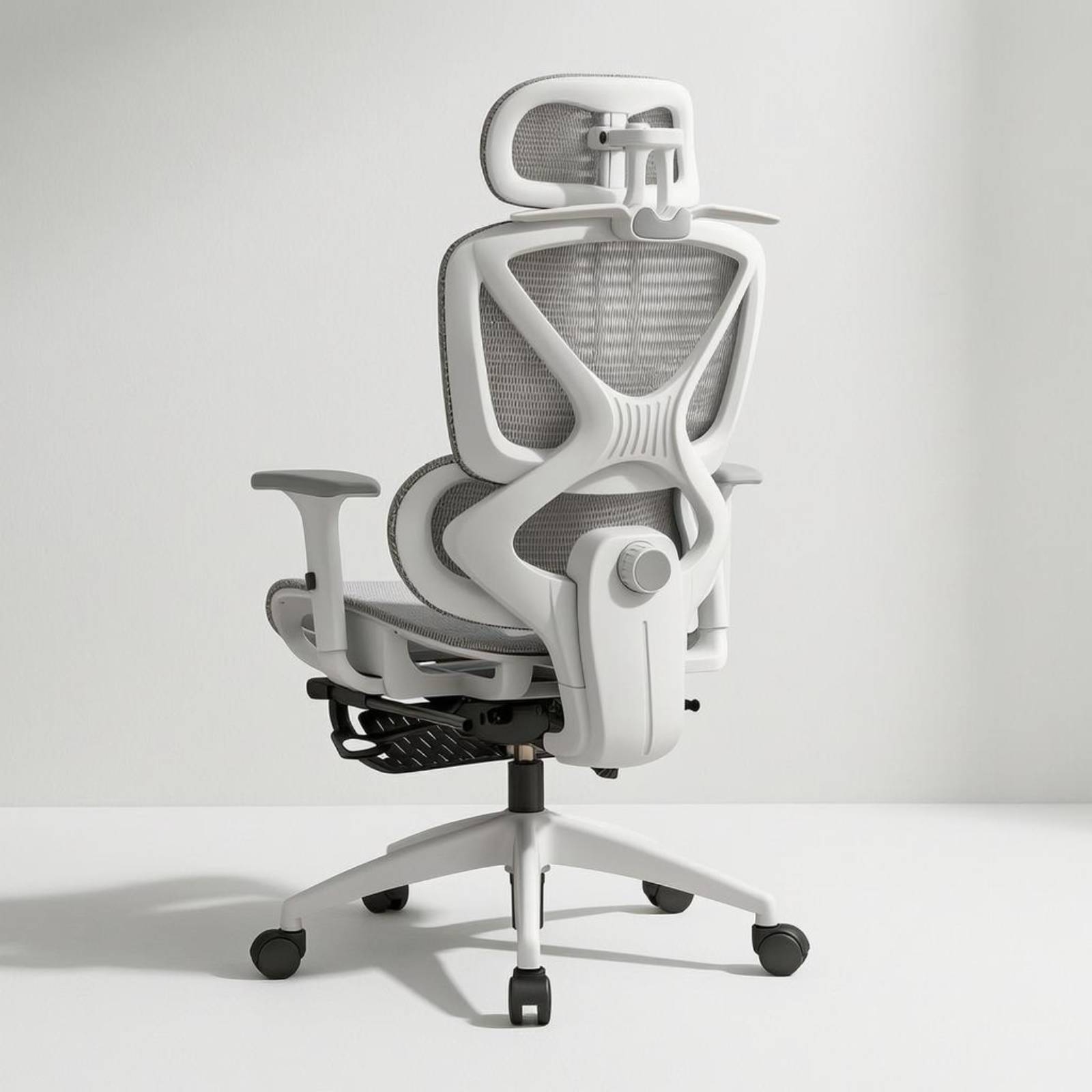 リクライニングバックレスト人間工学に基づいたメッシュチェアハ - Ergonomic Office Chair のレビューと価格
