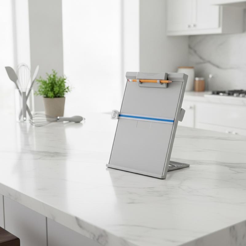 クリップ付きで高さ調節可能なA4サイズの書類スタンド。机上で - Document Holder Stand のレビューと価格