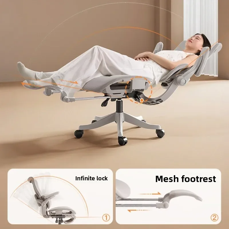 新しい人間工学に基づいたチェア コンピューターチェア オフィ - Ergonomic Office Chair のレビューと価格
