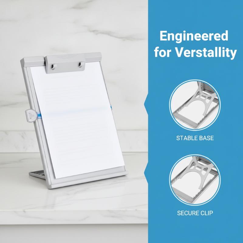 デスク用、高さ調節可能な書類スタンド。A4サイズの書類やレタ - Document Holder Stand のレビューと価格