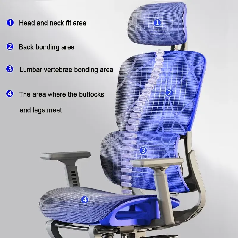 人間工学に基づいた設計のゲーミングチェア。長時間の勉強やオフ - Ergonomic Office Chair のレビューと価格