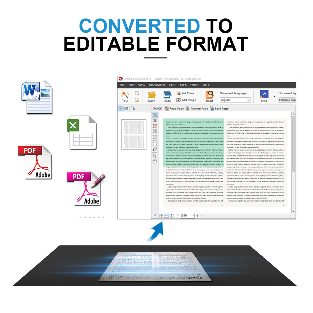 JOYUSING L14 14MP HD ブック&ドキュメン - Document Scanner Portable のレビューと価格