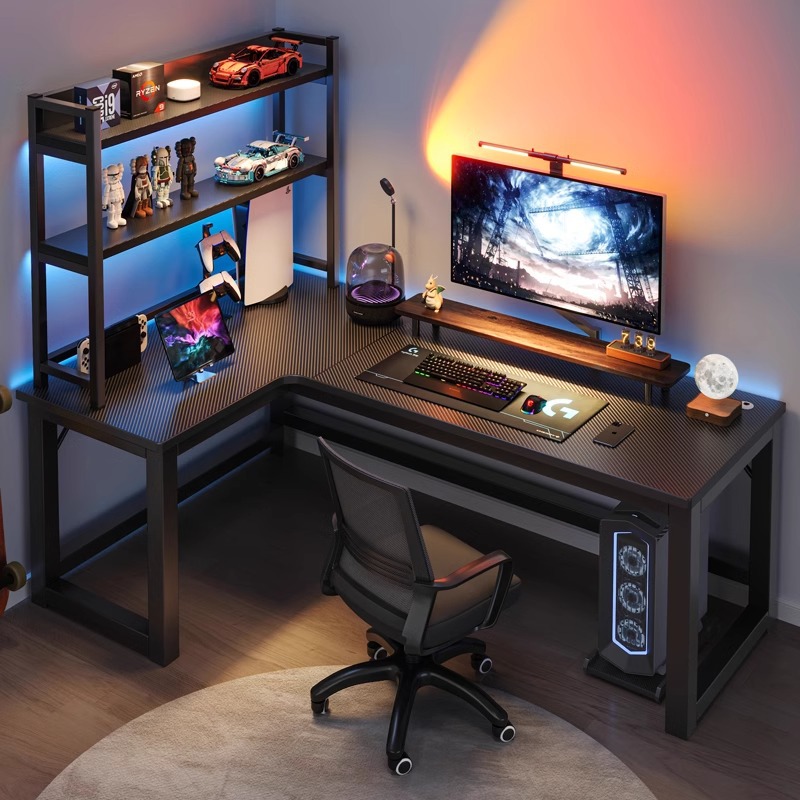パソコンデスク ホームコーナーテーブル 学習机 オフィスライ - Home Office Work Table のレビューと価格