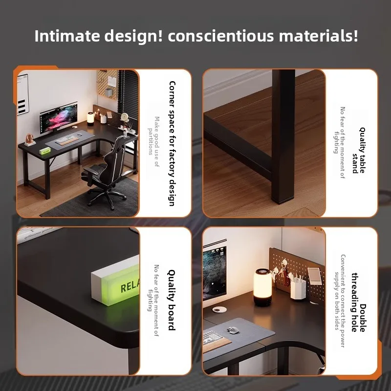 パソコンデスク ホームコーナーテーブル 学習机 オフィスライ - Home Office Work Table のレビューと価格