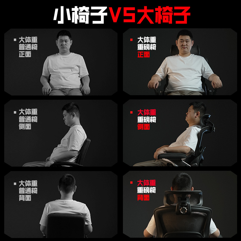 人間工学に基づいた耐荷重性に優れたオフィスチェア、長時間座っ - Ergonomic Office Chair のレビューと価格