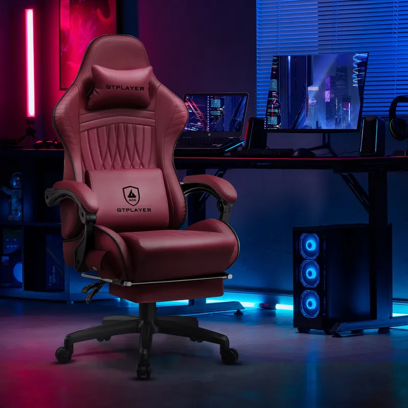 GTPLAYER製ゲーミングチェア。スピーカー内蔵、人間工学 - Ergonomic Office Chair のレビューと価格