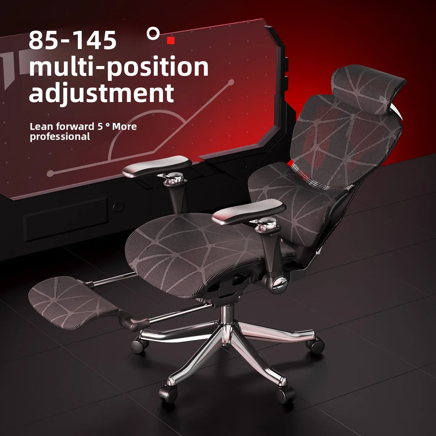 精巧な多機能チェア、ハイエンドeスポーツ人間工学に基づいたゲ - Ergonomic Office Chair のレビューと価格